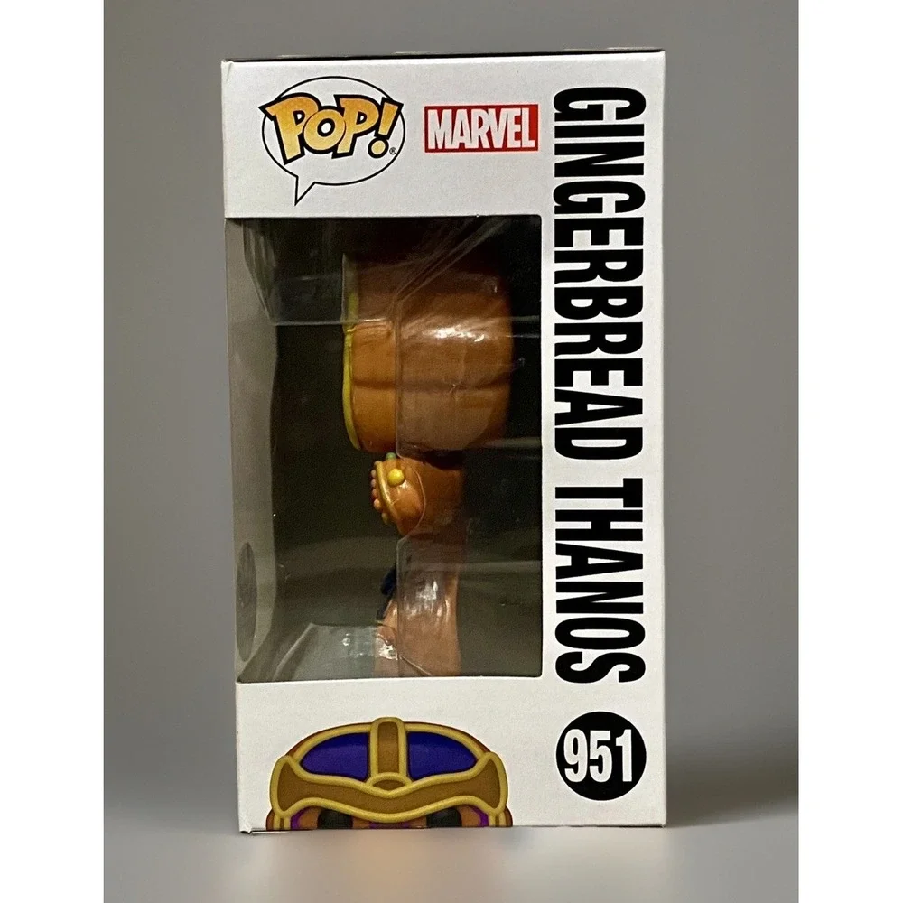Funko POP! Holiday Marvel #951 Gingerbread Thanos Christmas Funko Exclusive NIB.